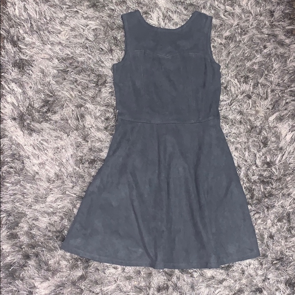 Girls Abercrombie suede dress